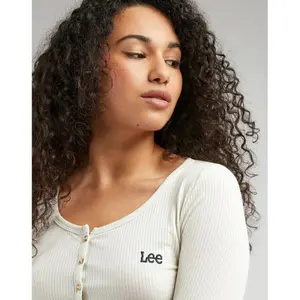 Cardigan côtelé court femme Lee image-4