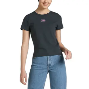 T-shirt femme Lee Shrunken image-1