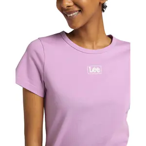 T-shirt femme Lee Shrunken image-4