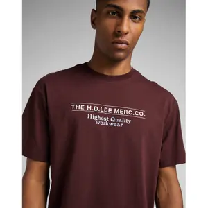 T-shirt de travail en velours Lee image-4