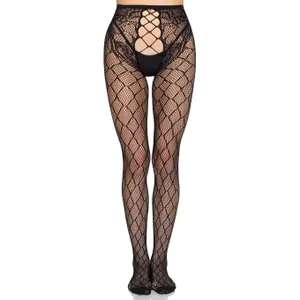 Fishnet Tights with Open Crotch for Women Leg Avenue image-2