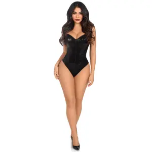 Body com Lantejoulas e Aço Mulher Leg Avenue image-2