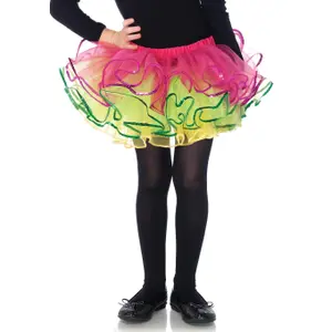 Mini gonna arcobaleno ragazza Leg Avenue image-0
