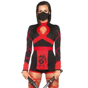 Combinado Com Capuz Mulher Leg Avenue Dragon Ninja image-1