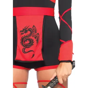 Combinado Com Capuz Mulher Leg Avenue Dragon Ninja image-4