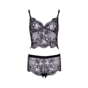 Conjunto de top de renda provocante mulher Leg Avenue