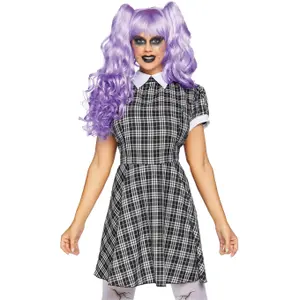 Women's dress Leg Avenue Plaid Babydoll
