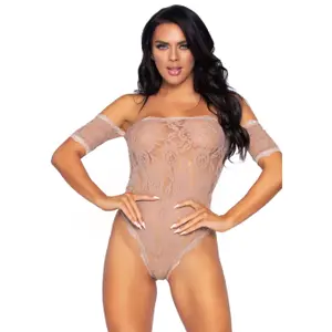 Body mit schulterfreien Details Damen Leg Avenue image-1