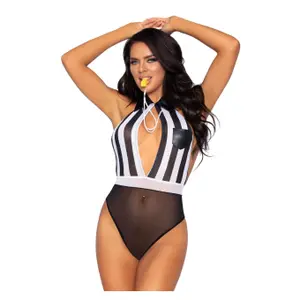 Fato de banho para mulher Leg Avenue Teddy and Whistle image-2