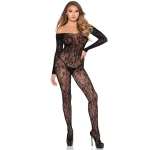 Damenbody aus Spitze Leg Avenue image-2