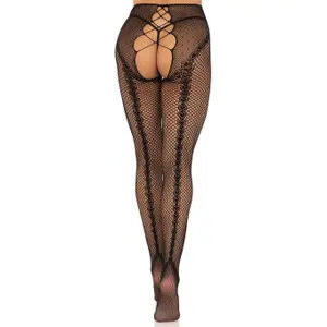 Women's tights Leg Avenue Crotchless Backseam image-2