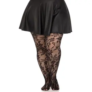 Women's Floral Lace Tights Leg Avenue image-2