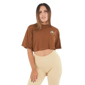 Women's Cotton Crop T-Shirt Legea Cosmic Love image-0