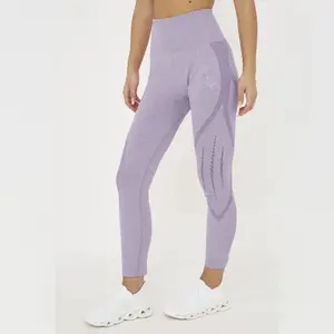Hoge taille stretch push-up legging dames Legea Leslie image-2