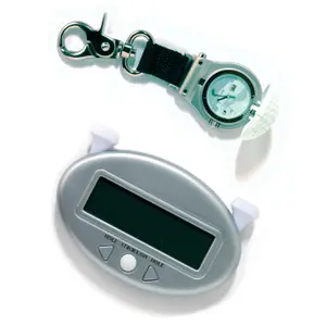 Golf poängräknare med klocka Legend