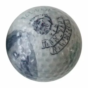 Set of 3 novelty printed golf balls US Legend (x3)