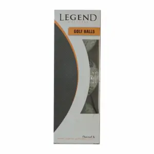 Set of 3 novelty printed golf balls US Legend (x3) image-2