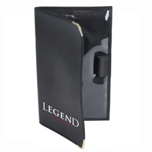 Porta scorecard da golf in pelle Legend