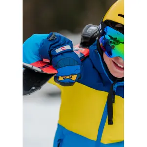 Children's ski mittens Lego Ninjago Lwagan image-0