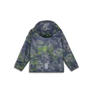 Children's zip-up hooded jacket Lego Saku 200 Softshell image-1
