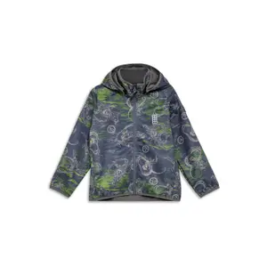 Children's zip-up hooded jacket Lego Saku 200 Softshell image-4
