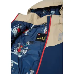 Children's hooded ski jacket Lego Jaz 809 image-4