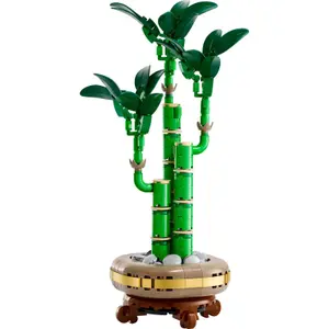 Jogo de construção de bambu da sorte botânica Lego image-1