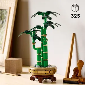 Jogo de construção de bambu da sorte botânica Lego image-5