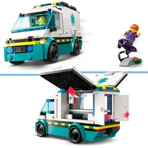Byggelegetøj - Ambulancen Lego City image-5