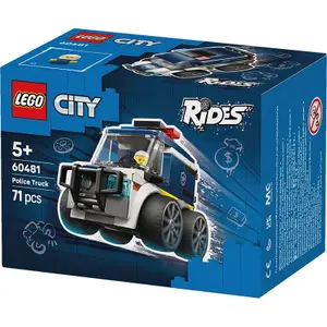 City Police Truck Vehicle Building Set Lego image-0