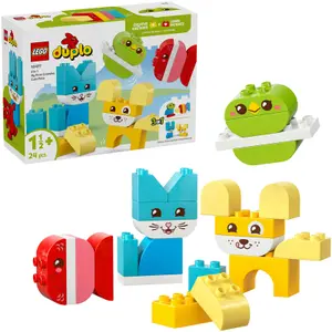 Jeux de construction jolis animaux 3 en 1 duplo Lego image-2