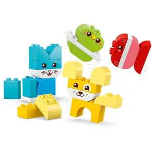 Jeux de construction jolis animaux 3 en 1 duplo Lego image-4