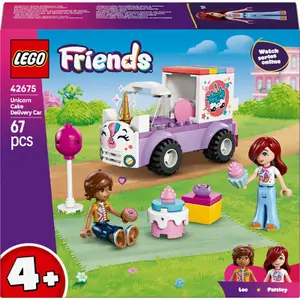 Bauspielzeug Einhorn Auto Freunde Lego image-0