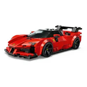 Juegos de construcción vehículo sf90 Speed Champions Ferrari Lego image-4
