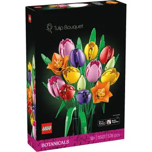 Botanic Tulip Bouquet Building Set Lego