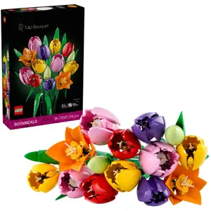 Botanic Tulip Bouquet Building Set Lego image-2