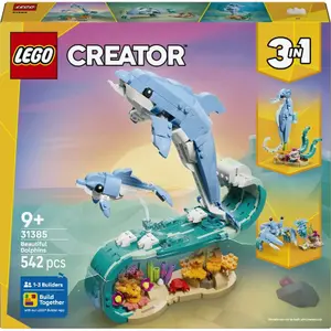 Beautiful Dolphins Construction Set Creator Lego