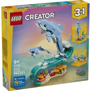 Beautiful Dolphins Construction Set Creator Lego image-1