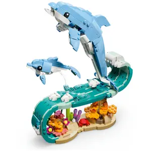 Beautiful Dolphins Construction Set Creator Lego image-2