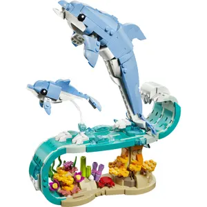 Beautiful Dolphins Construction Set Creator Lego image-3
