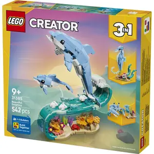 Beautiful Dolphins Construction Set Creator Lego image-4