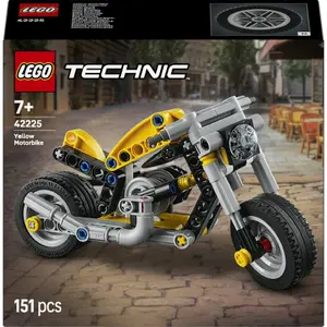 Jeux de construction moto jaune technic Lego image-0