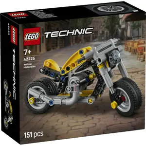 Jeux de construction moto jaune technic Lego image-1