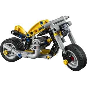 Jeux de construction moto jaune technic Lego image-3
