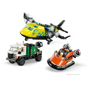 Airplane, Truck and Hovercraft City Building Set Lego image-3
