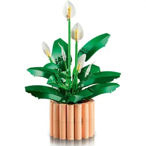 Botanic Moon Flowers Building Set Lego image-2