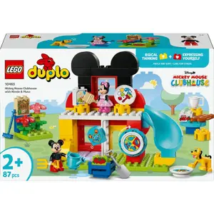 Minnie Baukasten Haus mit Pluto und Mickey Lego
