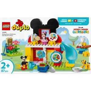 Minnie Baukasten Haus mit Pluto und Mickey Lego image-3