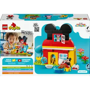 Minnie Baukasten Haus mit Pluto und Mickey Lego image-4