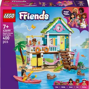 Jogos de Construção Casa de Praia e Focas Friends Lego image-0